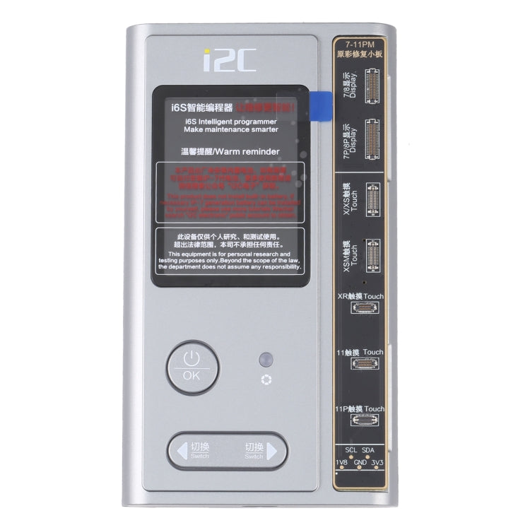 i2C i6S Intelligent Programmer Test Board for iPhone 7-11 Series, Supports Raw Colour Data Repair