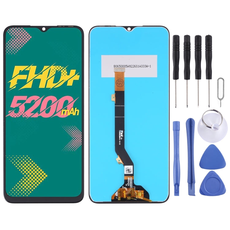 OEM LCD Screen and Digitizer Full Assembly for Tecno Spark 9 Pro - Replacement Display Unit