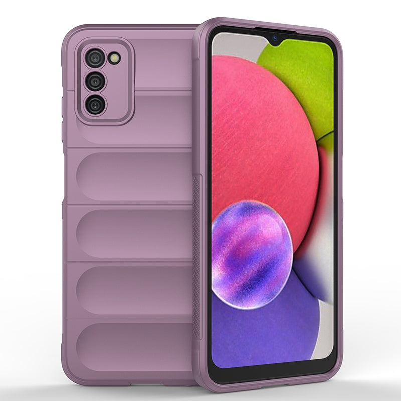 Samsung Galaxy A03s Magic Shield TPU + Flannel Phone Case - Stylish, Durable, and Lightweight Protection