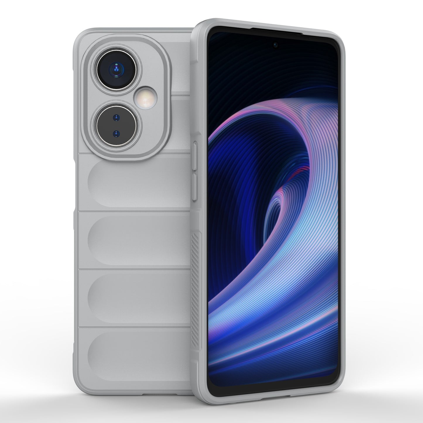 For OnePlus Nord CE 3 Magic Shield TPU + Flannel Phone Case - Stylish, Durable, and Lightweight Protection
