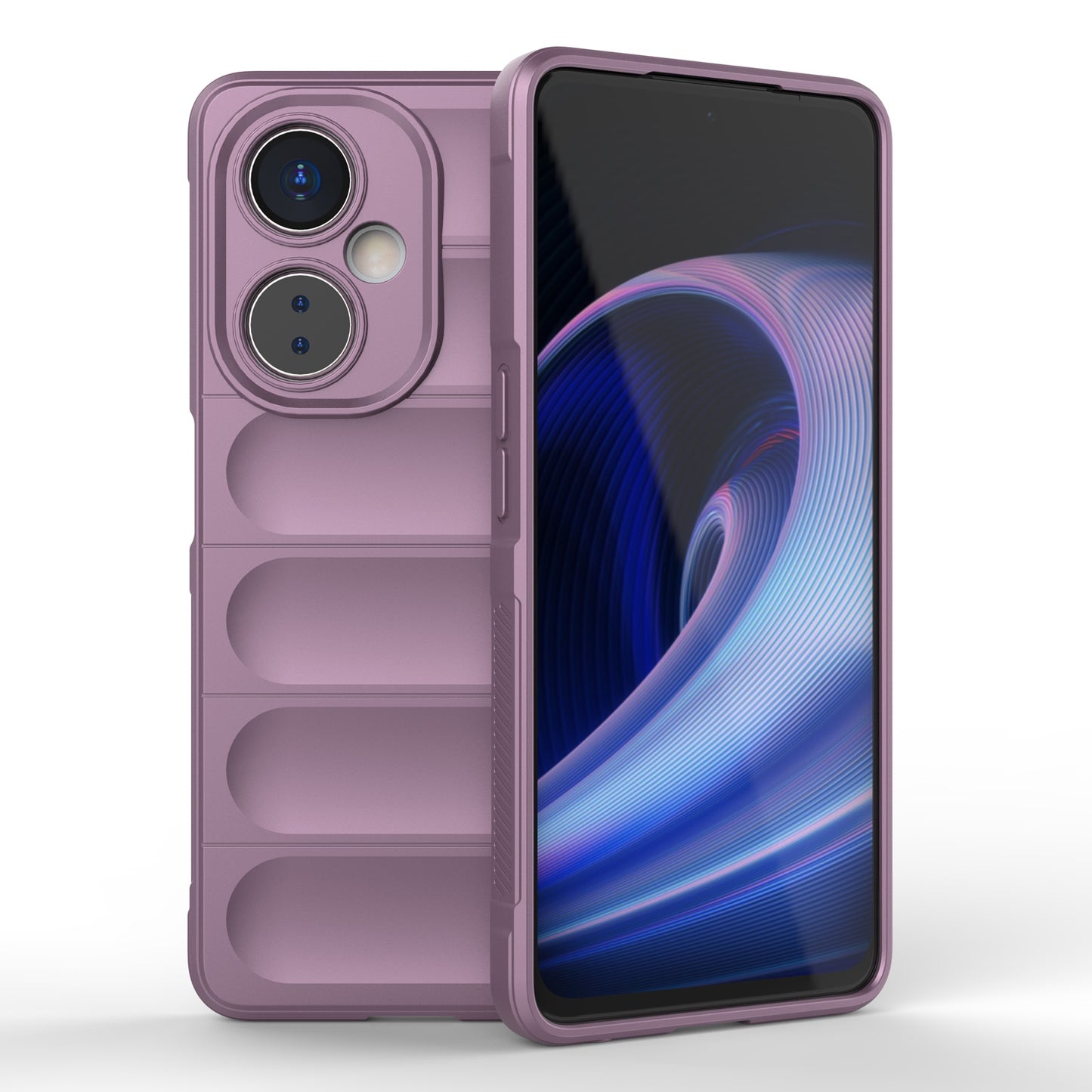 For OnePlus Nord CE 3 Magic Shield TPU + Flannel Phone Case - Stylish, Durable, and Lightweight Protection