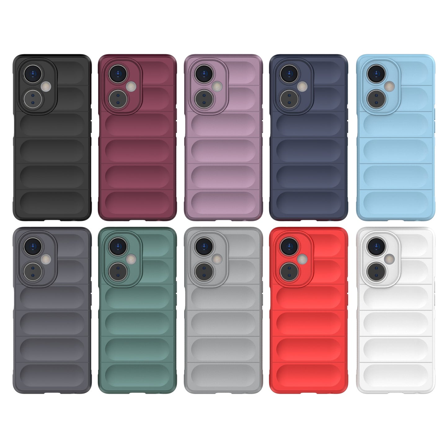 For OnePlus Nord CE 3 Magic Shield TPU + Flannel Phone Case - Stylish, Durable, and Lightweight Protection