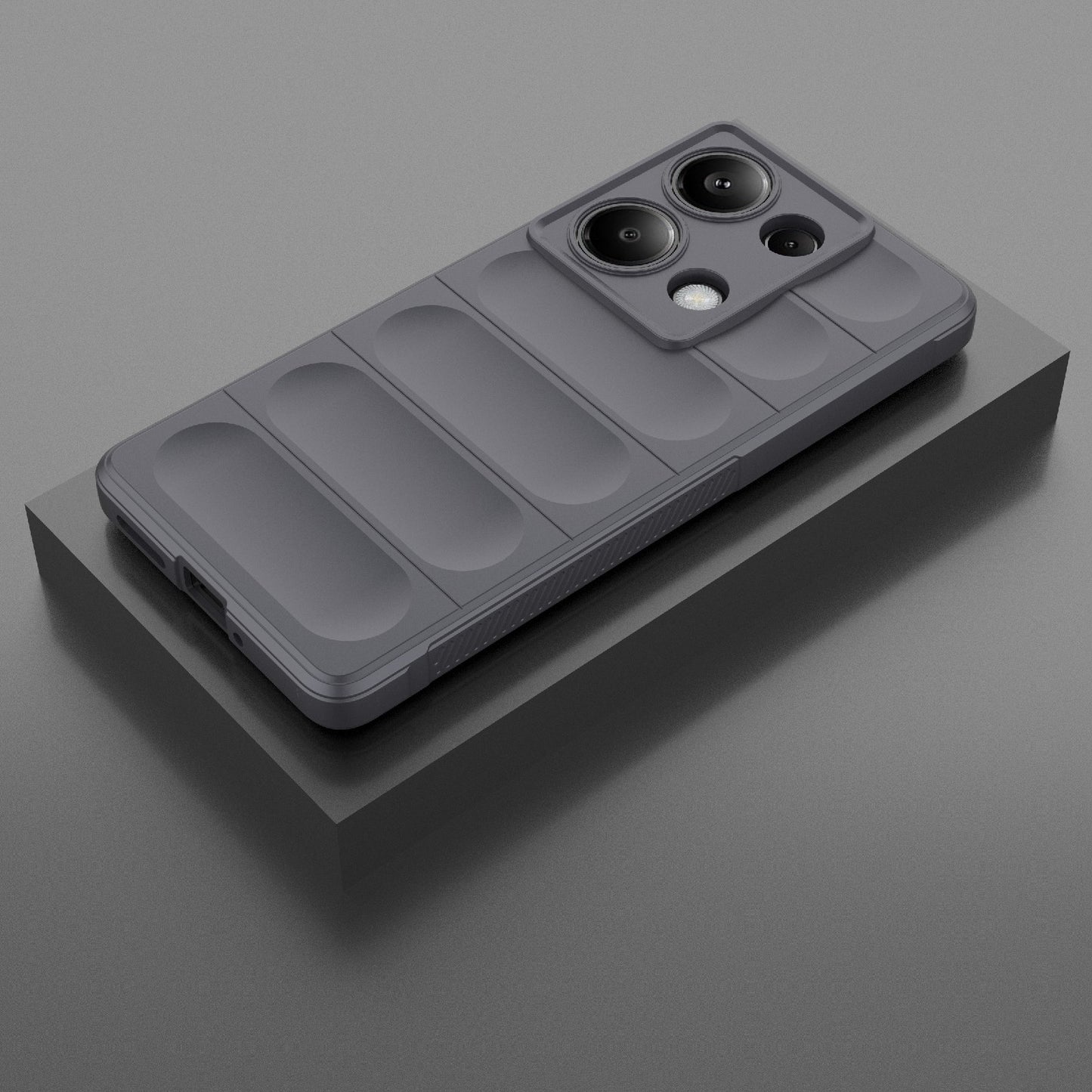 Xiaomi Redmi Note 13 Pro 4G Global Magic Shield TPU + Flannel Phone Case - Stylish, Durable, and Lightweight Protection