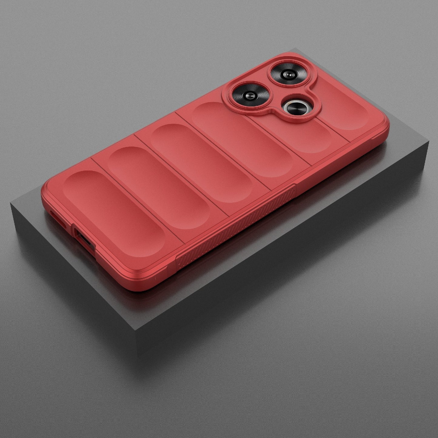 For Xiaomi Redmi Turbo 3 5G Magic Shield TPU + Flannel Phone Case - Stylish, Durable, and Lightweight Protection