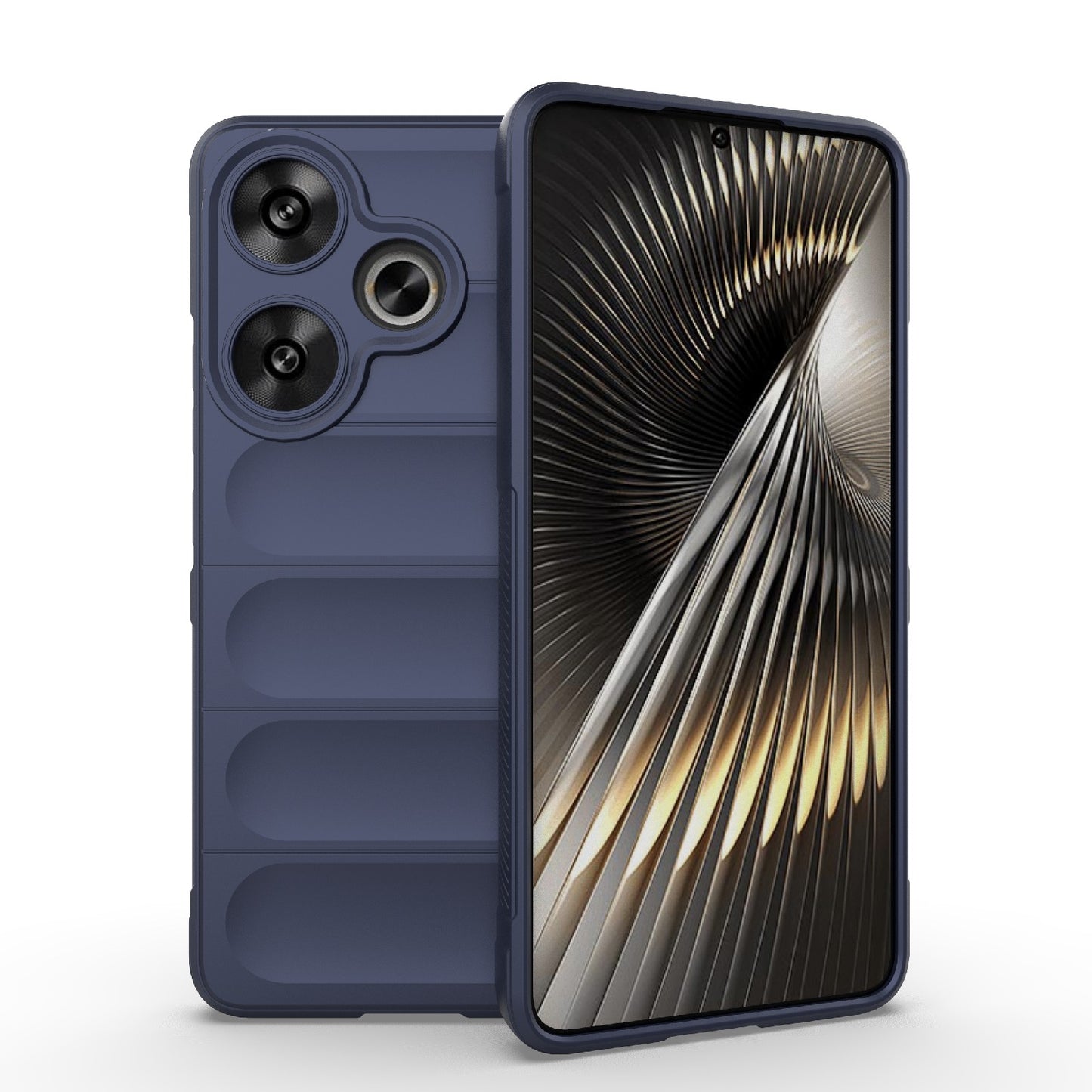 For Xiaomi Redmi Turbo 3 5G Magic Shield TPU + Flannel Phone Case - Stylish, Durable, and Lightweight Protection