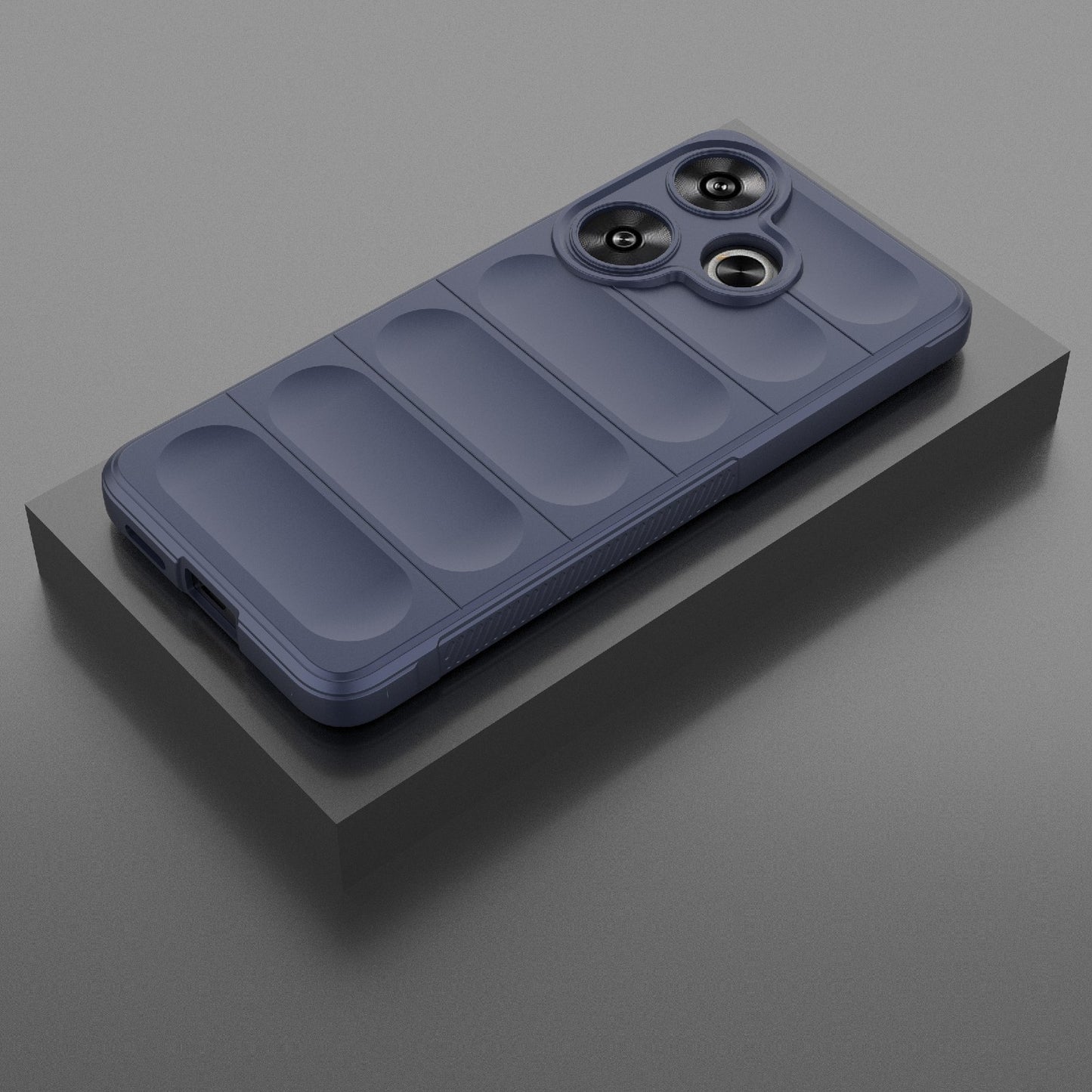 For Xiaomi Redmi Turbo 3 5G Magic Shield TPU + Flannel Phone Case - Stylish, Durable, and Lightweight Protection