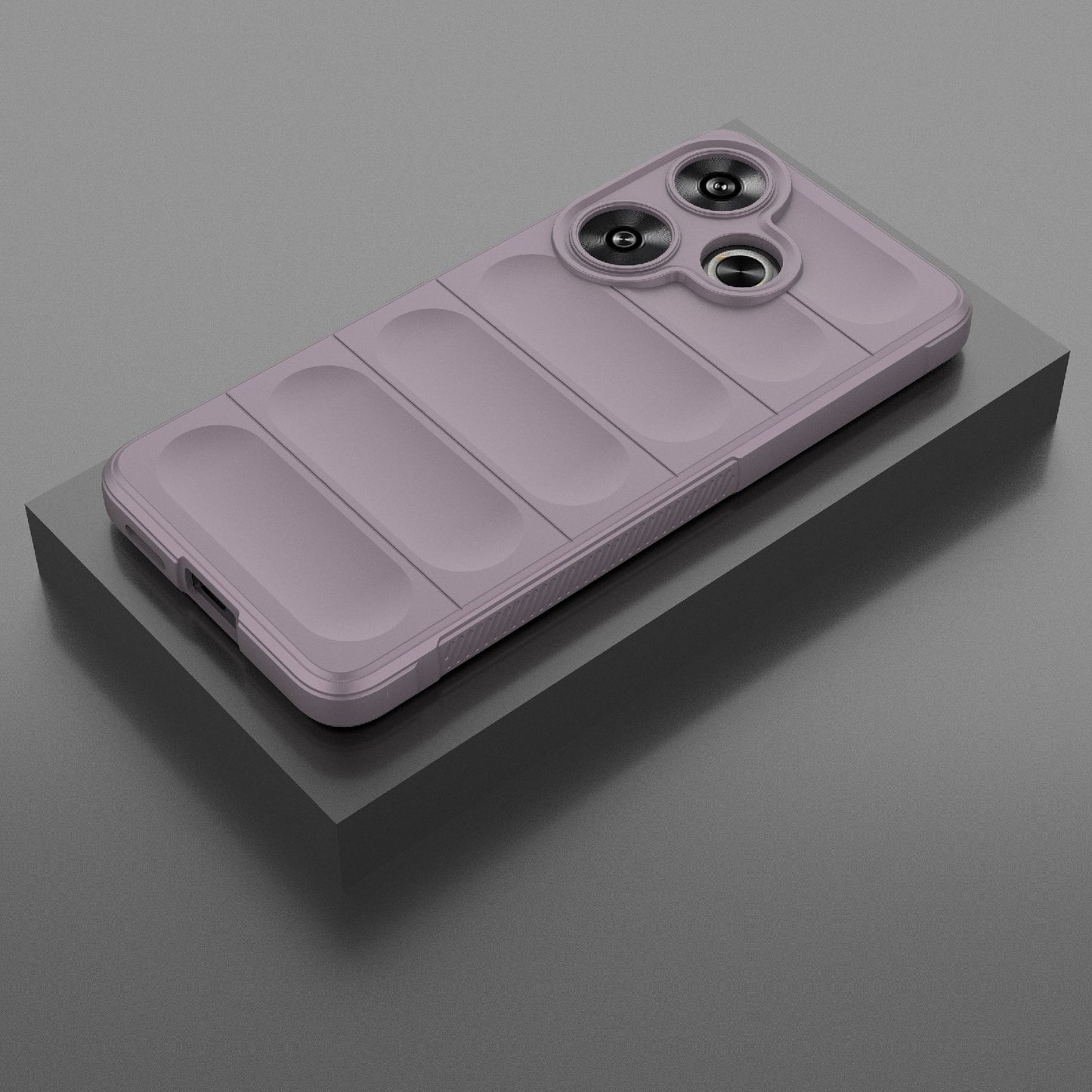 For Xiaomi Redmi Turbo 3 5G Magic Shield TPU + Flannel Phone Case - Stylish, Durable, and Lightweight Protection