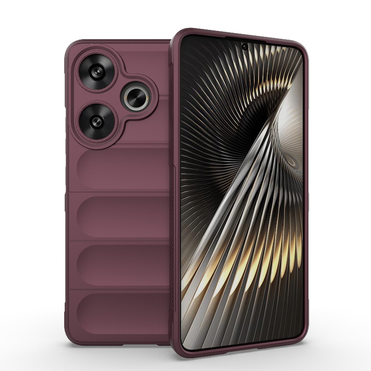 For Xiaomi Redmi Turbo 3 5G Magic Shield TPU + Flannel Phone Case - Stylish, Durable, and Lightweight Protection