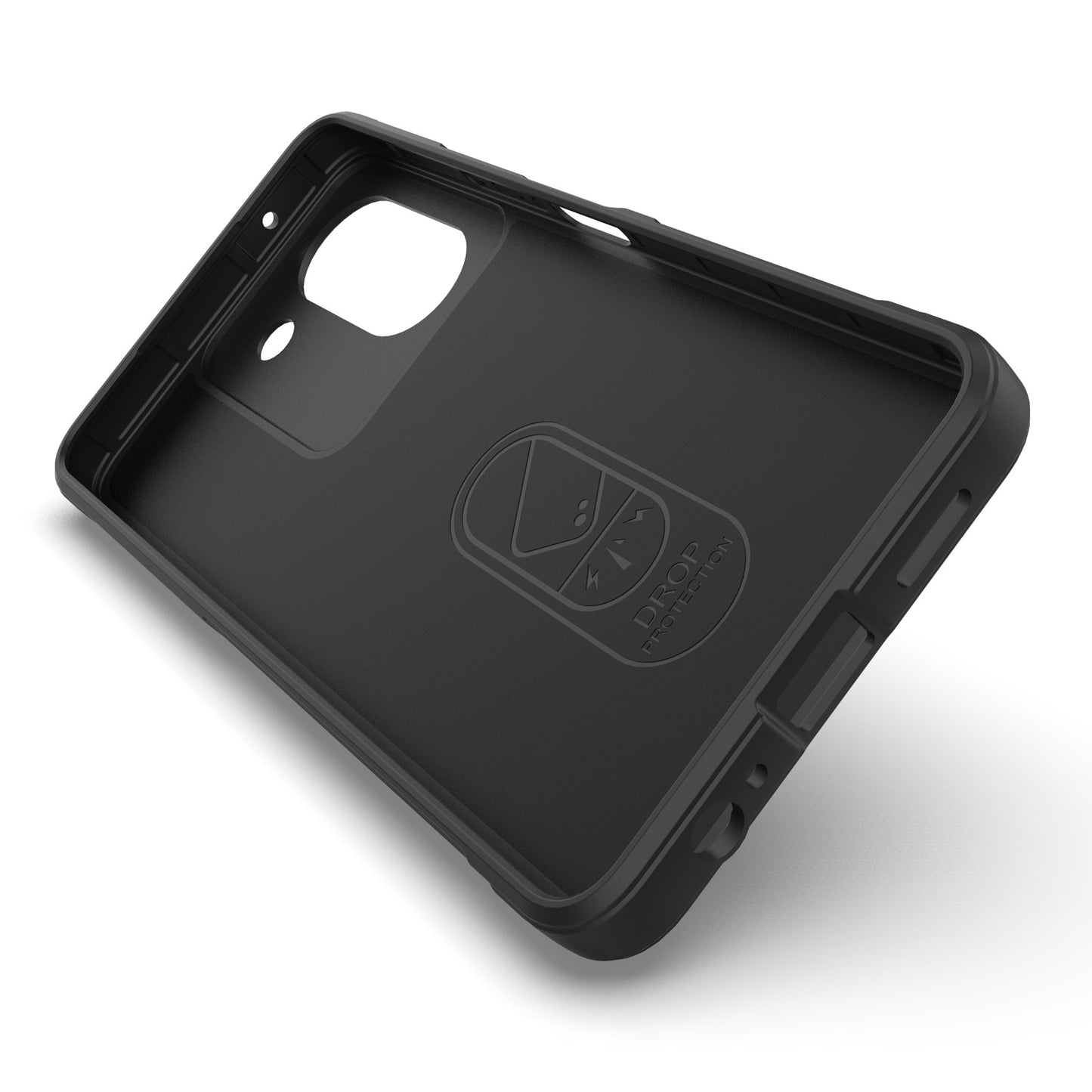 For vivo Y36 4G Magic Shield TPU + Flannel Phone Case - Stylish, Durable, and Lightweight Protection