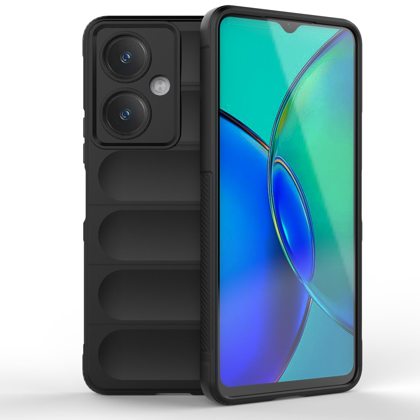 For vivo Y27 4G Global Magic Shield TPU + Flannel Phone Case - Stylish, Durable, and Lightweight Protection