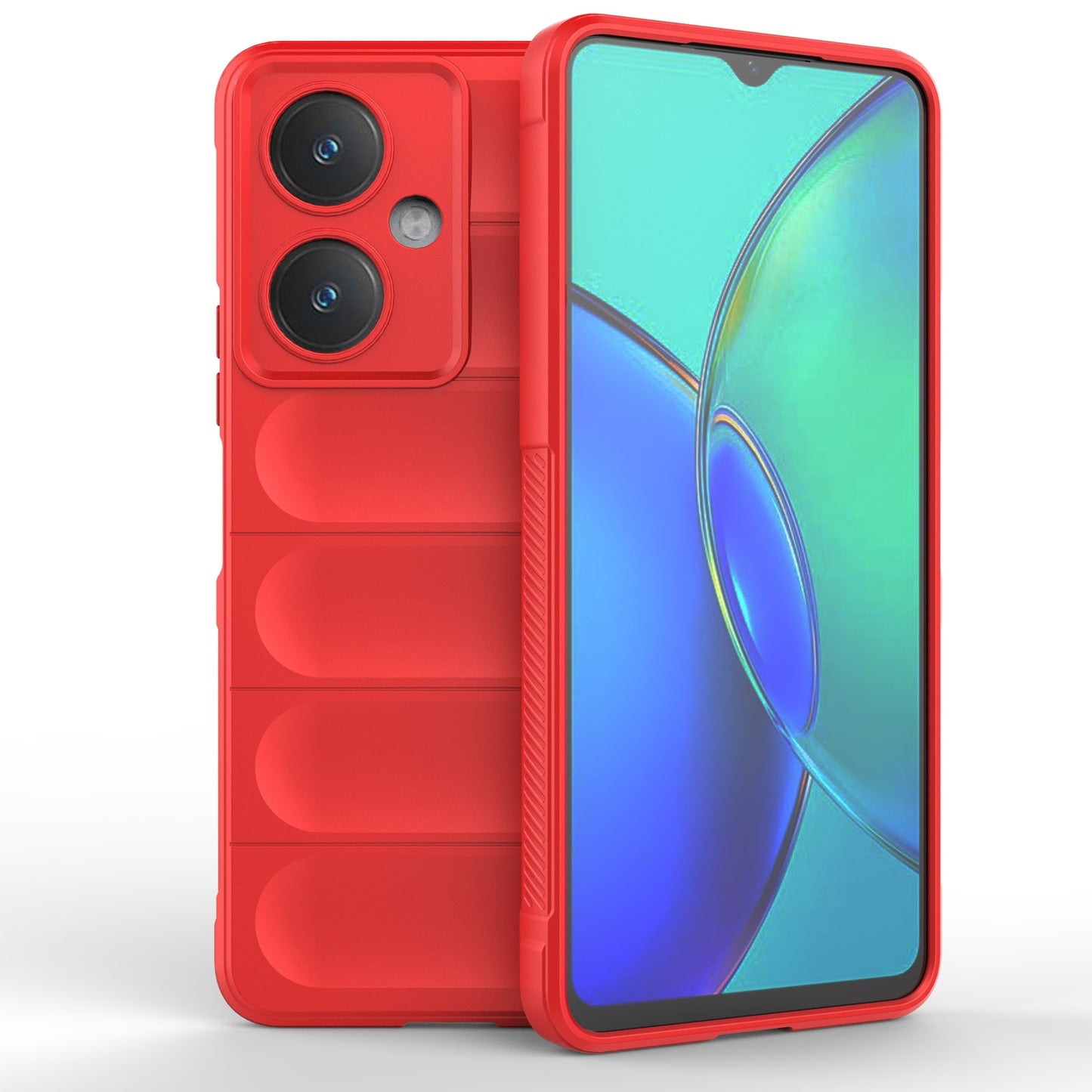 For vivo Y27 4G Global Magic Shield TPU + Flannel Phone Case - Stylish, Durable, and Lightweight Protection