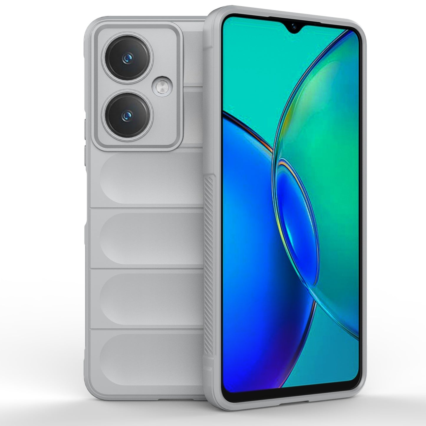 For vivo Y27 4G Global Magic Shield TPU + Flannel Phone Case - Stylish, Durable, and Lightweight Protection