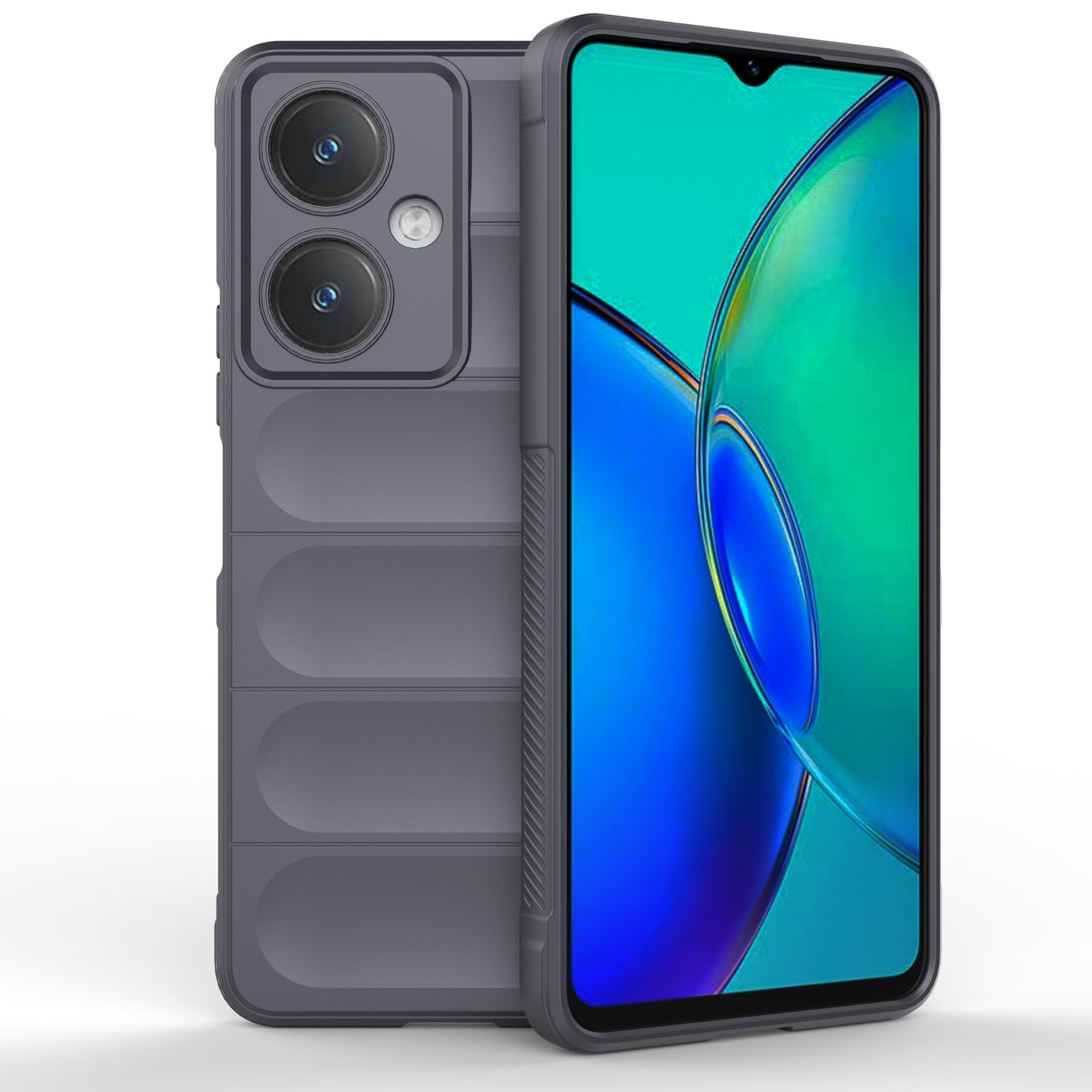 For vivo Y27 4G Global Magic Shield TPU + Flannel Phone Case - Stylish, Durable, and Lightweight Protection