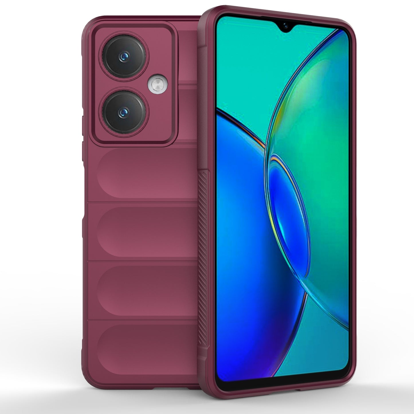For vivo Y27 4G Global Magic Shield TPU + Flannel Phone Case - Stylish, Durable, and Lightweight Protection