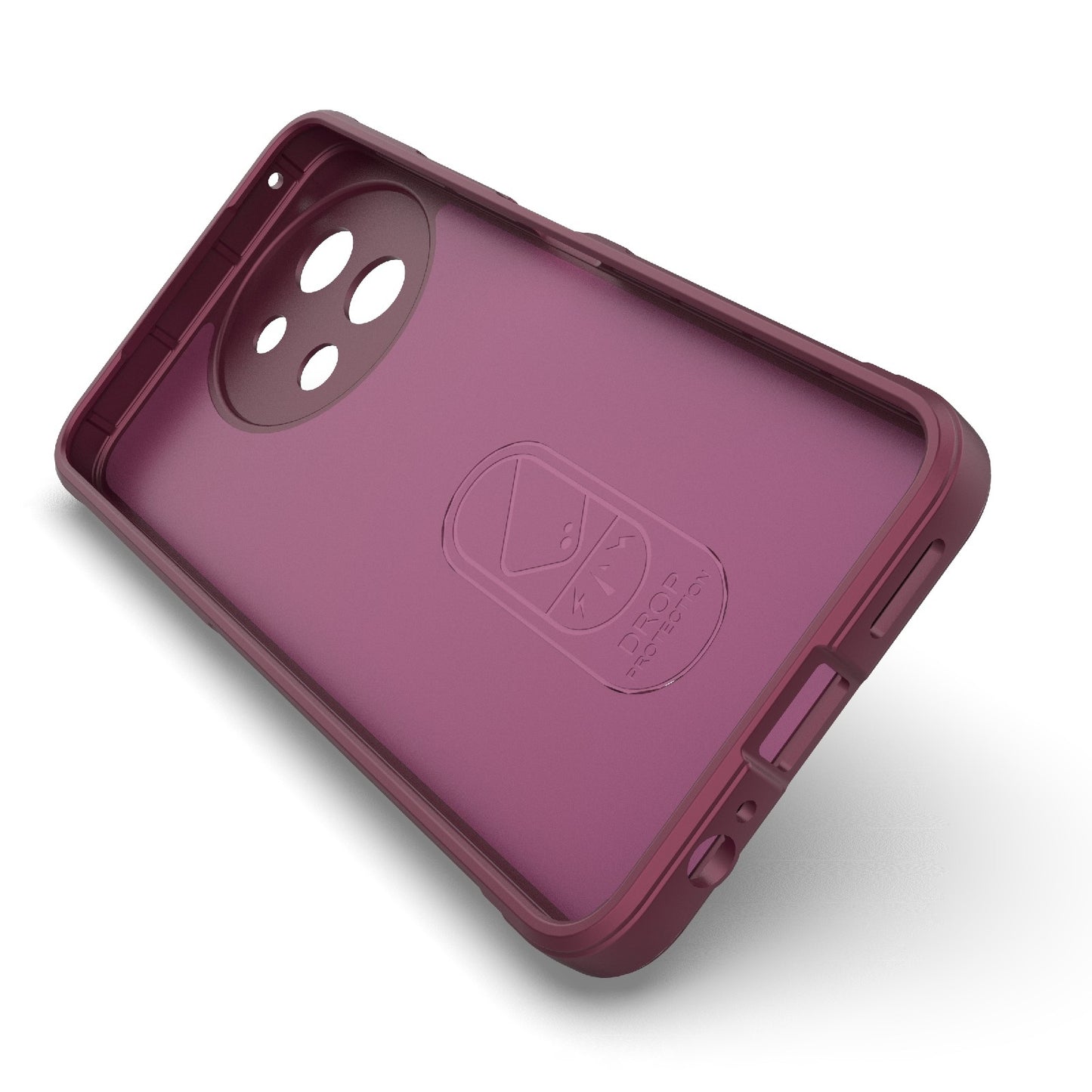 For vivo T3X 5G Global Magic Shield TPU + Flannel Phone Case - Stylish, Durable, and Lightweight Protection