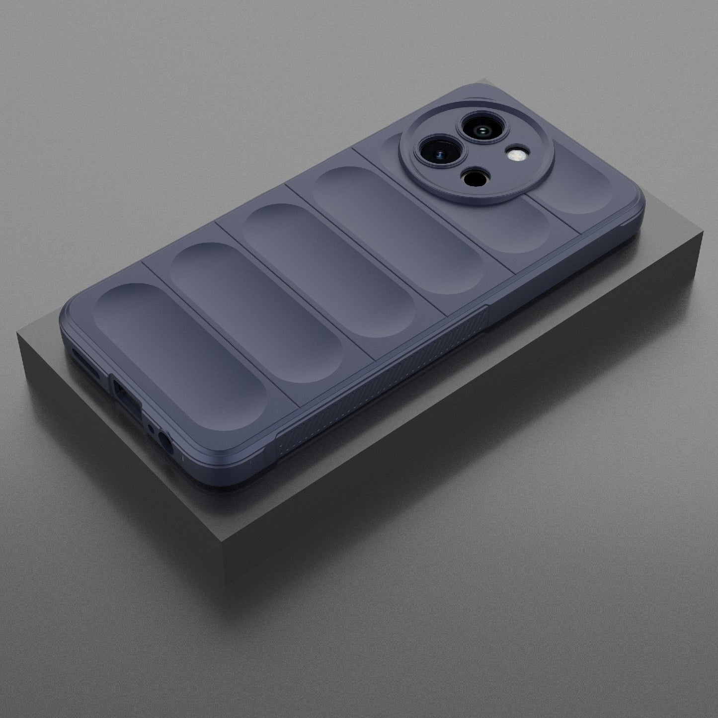 For vivo T3X 5G Global Magic Shield TPU + Flannel Phone Case - Stylish, Durable, and Lightweight Protection