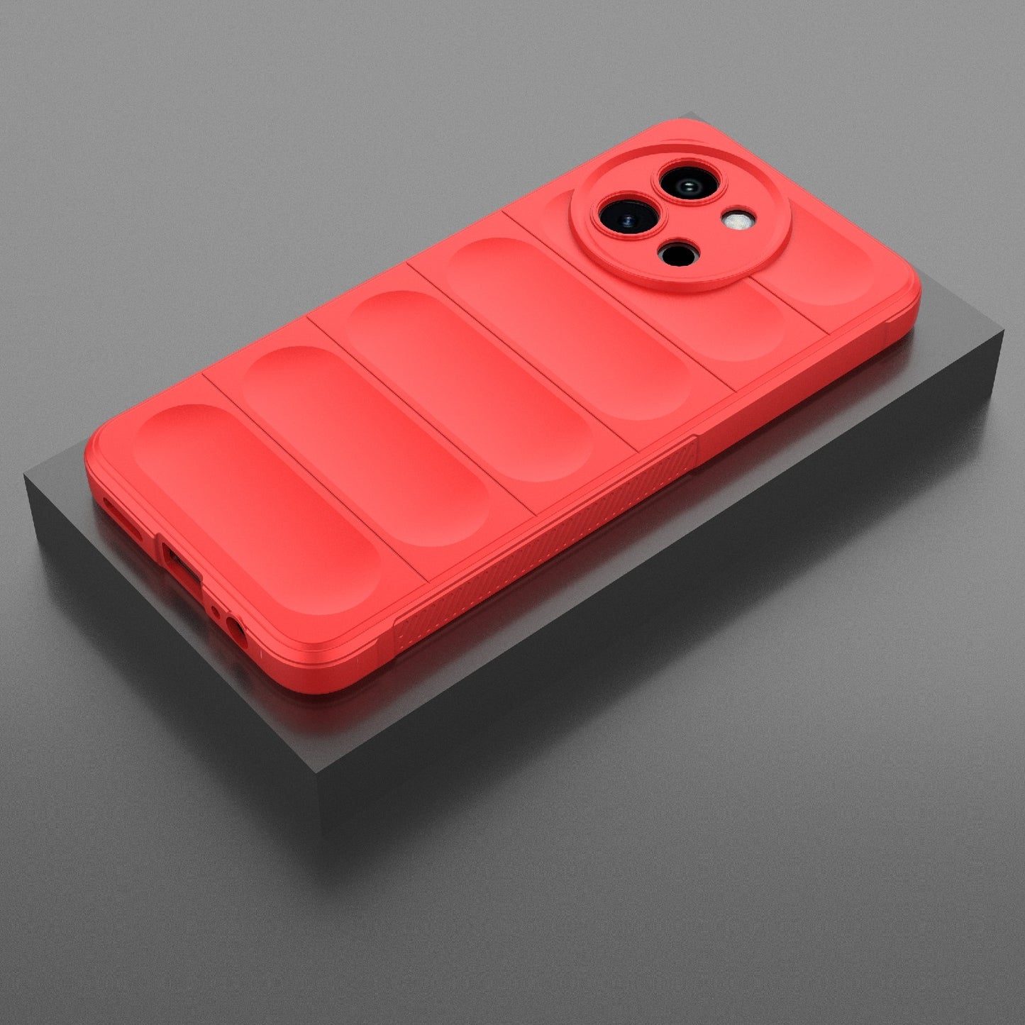 For vivo Y58 5G Global Magic Shield TPU + Flannel Phone Case - Stylish, Durable, and Lightweight Protection