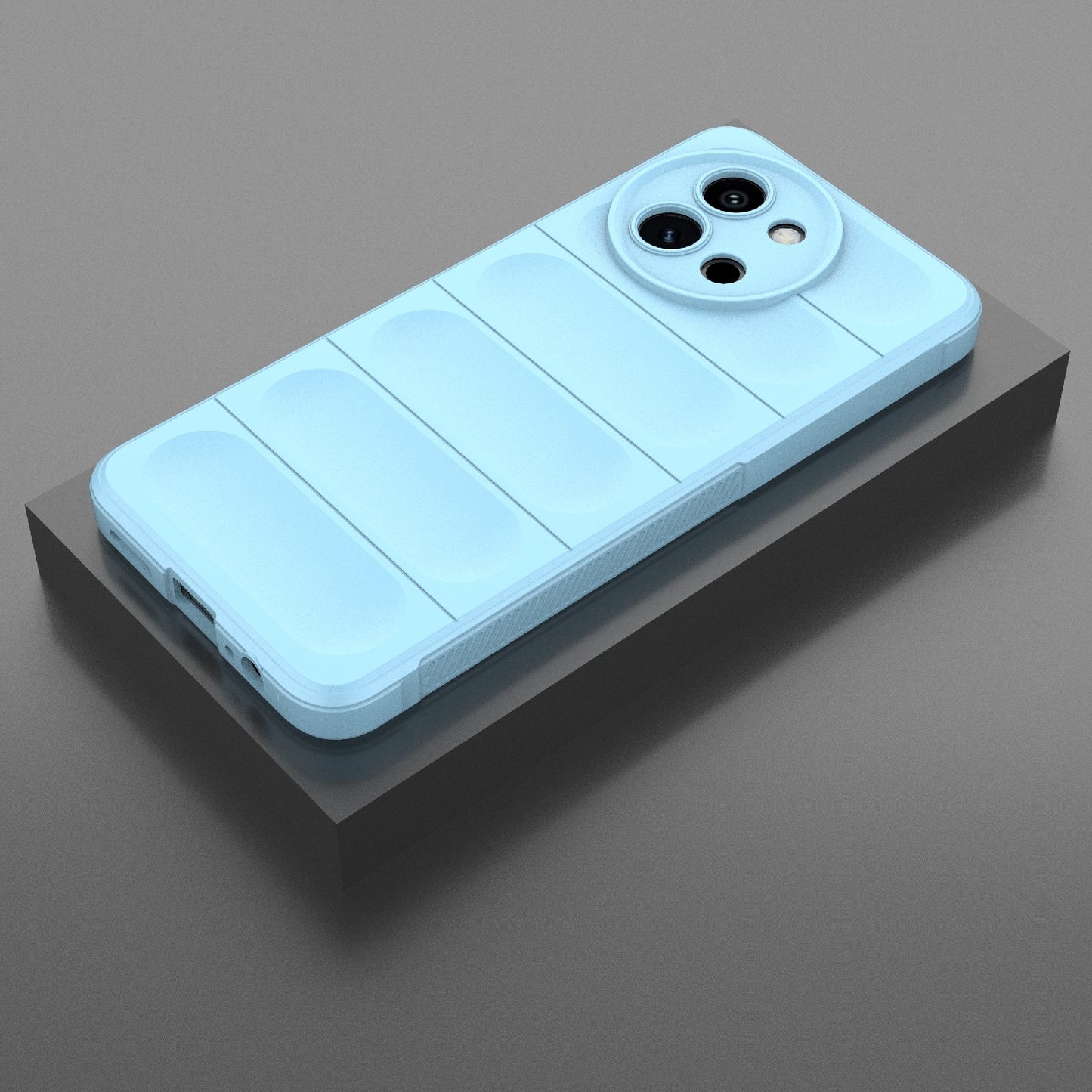 For vivo Y58 5G Global Magic Shield TPU + Flannel Phone Case - Stylish, Durable, and Lightweight Protection