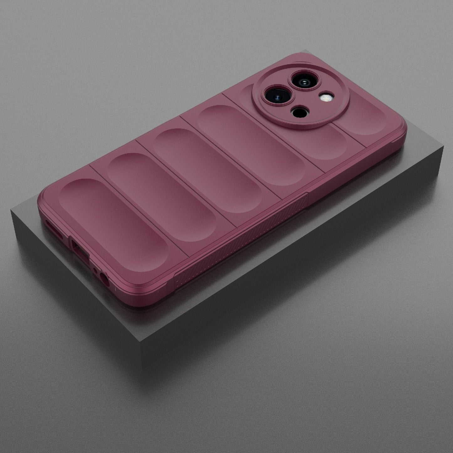 For vivo Y58 5G Global Magic Shield TPU + Flannel Phone Case - Stylish, Durable, and Lightweight Protection