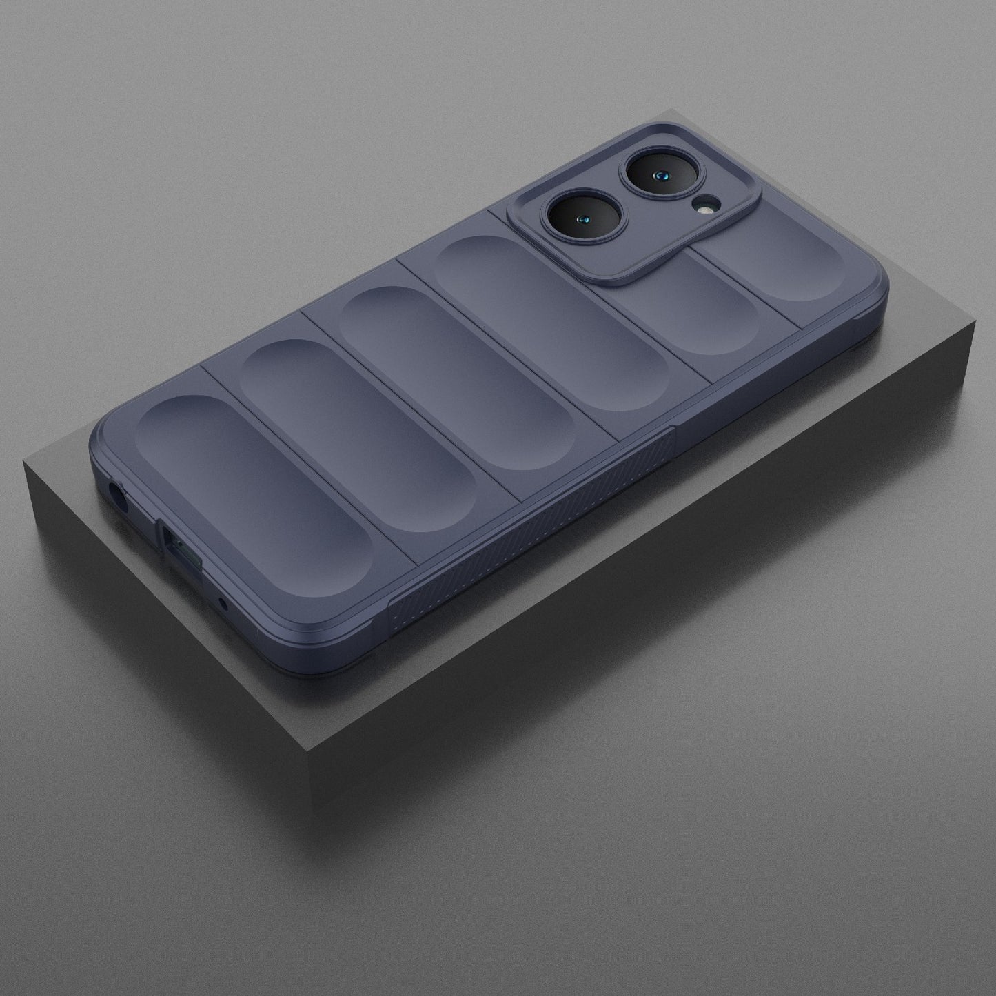 For vivo Y28s Global Magic Shield TPU + Flannel Phone Case - Stylish, Durable, and Lightweight Protection