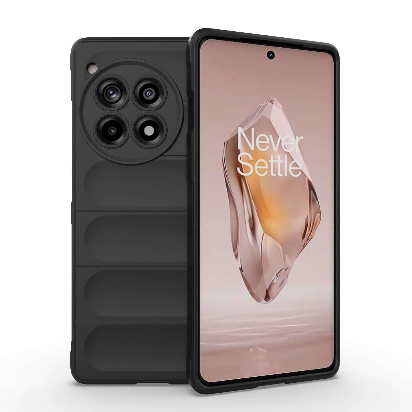 OnePlus Ace 3 5G Magic Shield TPU + Flannel Phone Case - Stylish, Durable, and Lightweight Protection