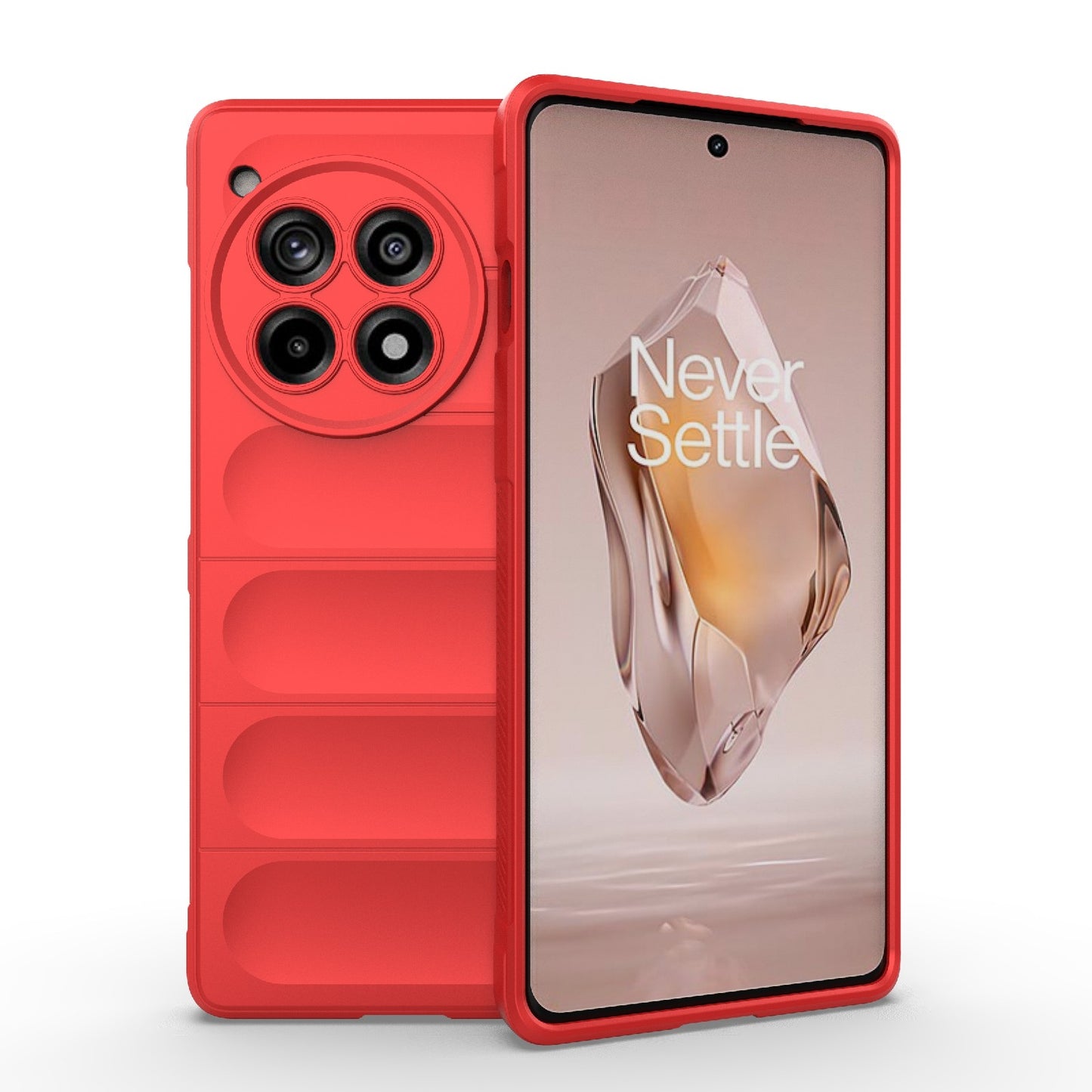 OnePlus Ace 3 5G Magic Shield TPU + Flannel Phone Case - Stylish, Durable, and Lightweight Protection