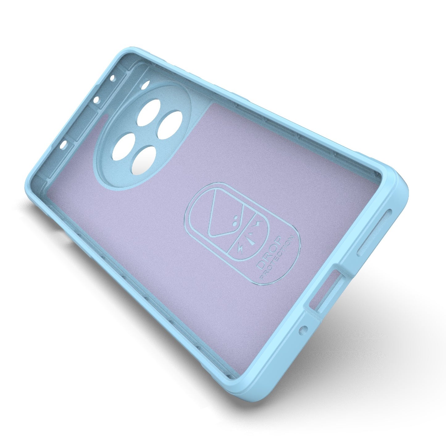 OnePlus Ace 3 5G Magic Shield TPU + Flannel Phone Case - Stylish, Durable, and Lightweight Protection