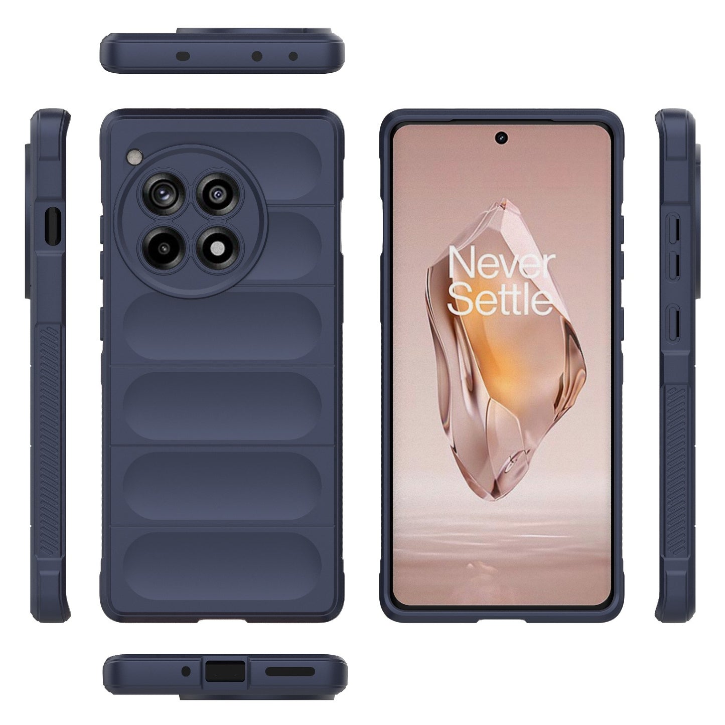 OnePlus Ace 3 5G Magic Shield TPU + Flannel Phone Case - Stylish, Durable, and Lightweight Protection