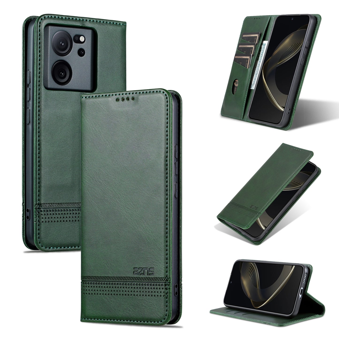 For Xiaomi Redmi K60 Ultra/Mi 13T/13T Pro Leather Wallet Case with Card Holder & Magnetic Closure