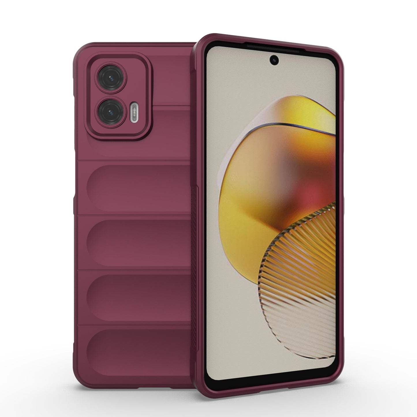 Motorola Moto G73 5G Magic Shield TPU + Flannel Phone Case - Stylish, Durable, and Lightweight Protection