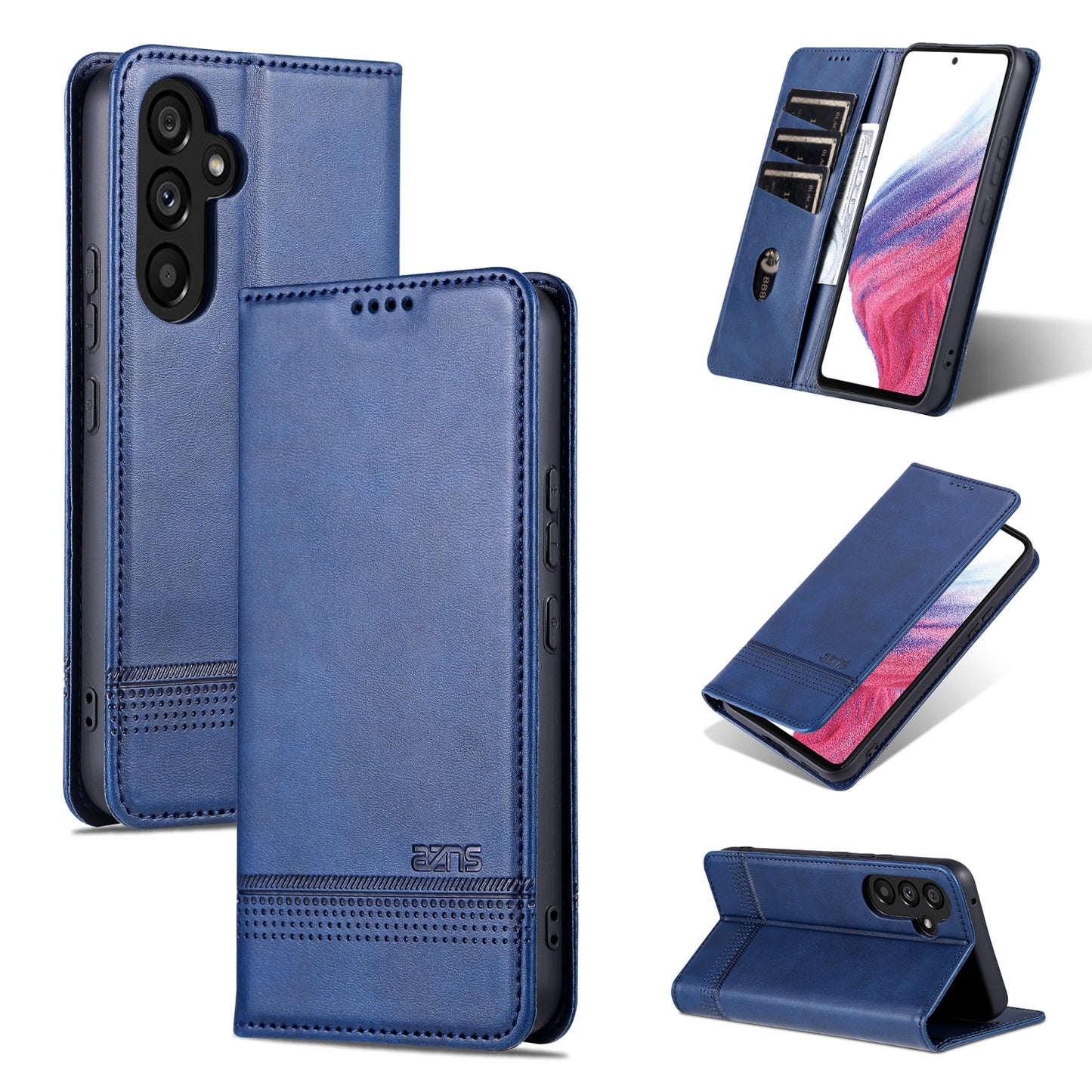 For Samsung Galaxy S23 FE 5G Leather Wallet Case with Card Holder & Magnetic Closure