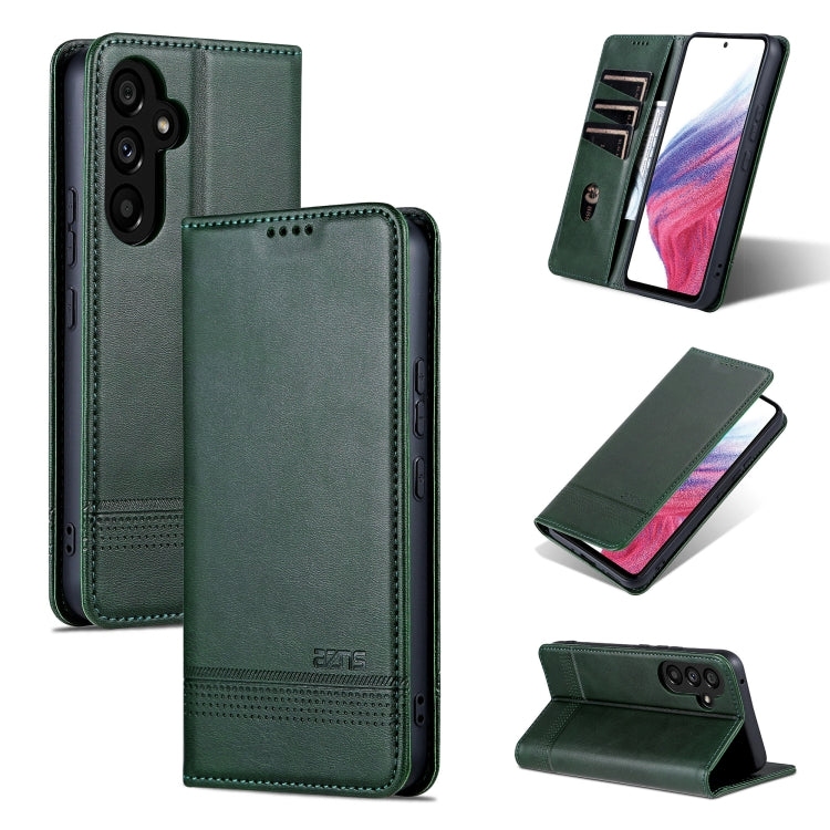 For Samsung Galaxy A55 5G Leather Wallet Case with Card Holder & Magnetic Closure