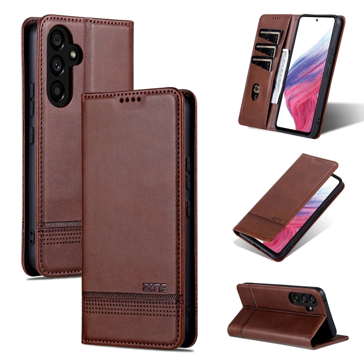For Samsung Galaxy A55 5G Leather Wallet Case with Card Holder & Magnetic Closure