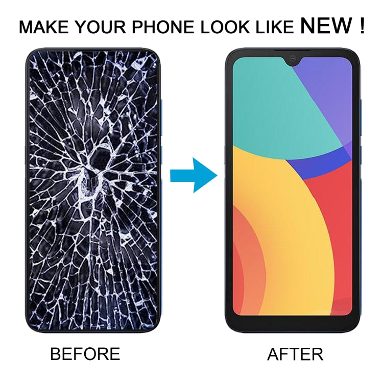 Alcatel 1L Plus / 1L (2021) LCD Screen with Touch Digitizer Full Assembly - Replacement Part
