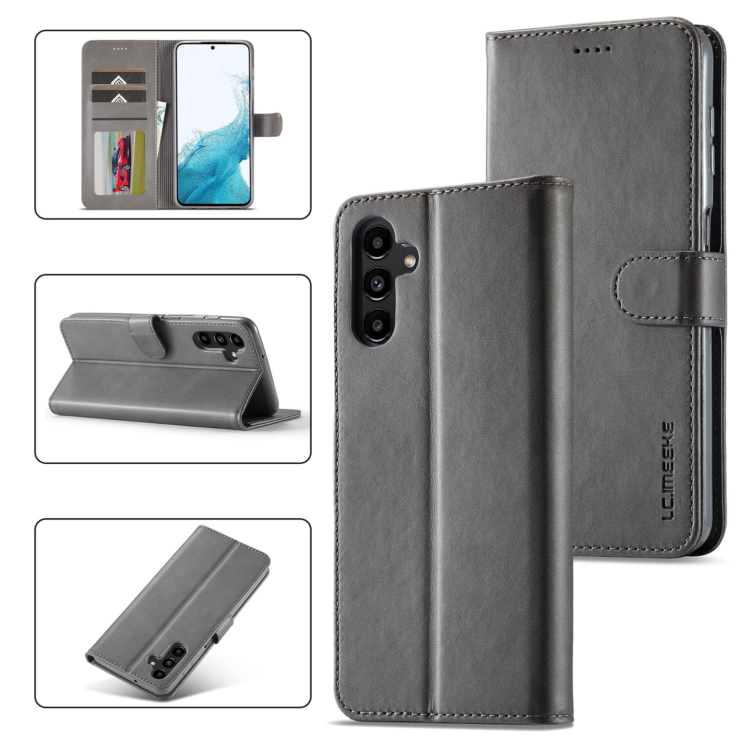 Samsung Galaxy S23 FE 5G Calf Texture Leather Case - Elegant & Durable Protection