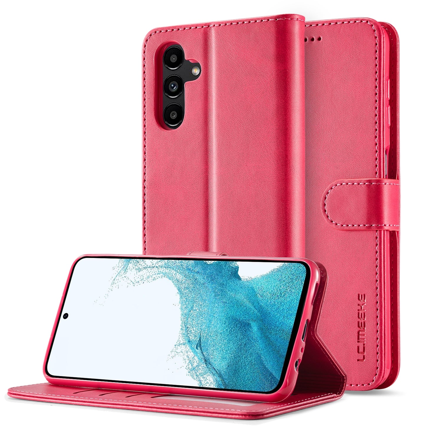 For Samsung Galaxy A05S Calf Texture Leather Case – Elegant & Durable Protection