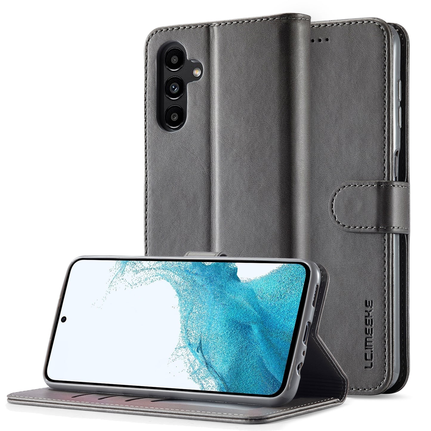 For Samsung Galaxy A05S Calf Texture Leather Case – Elegant & Durable Protection