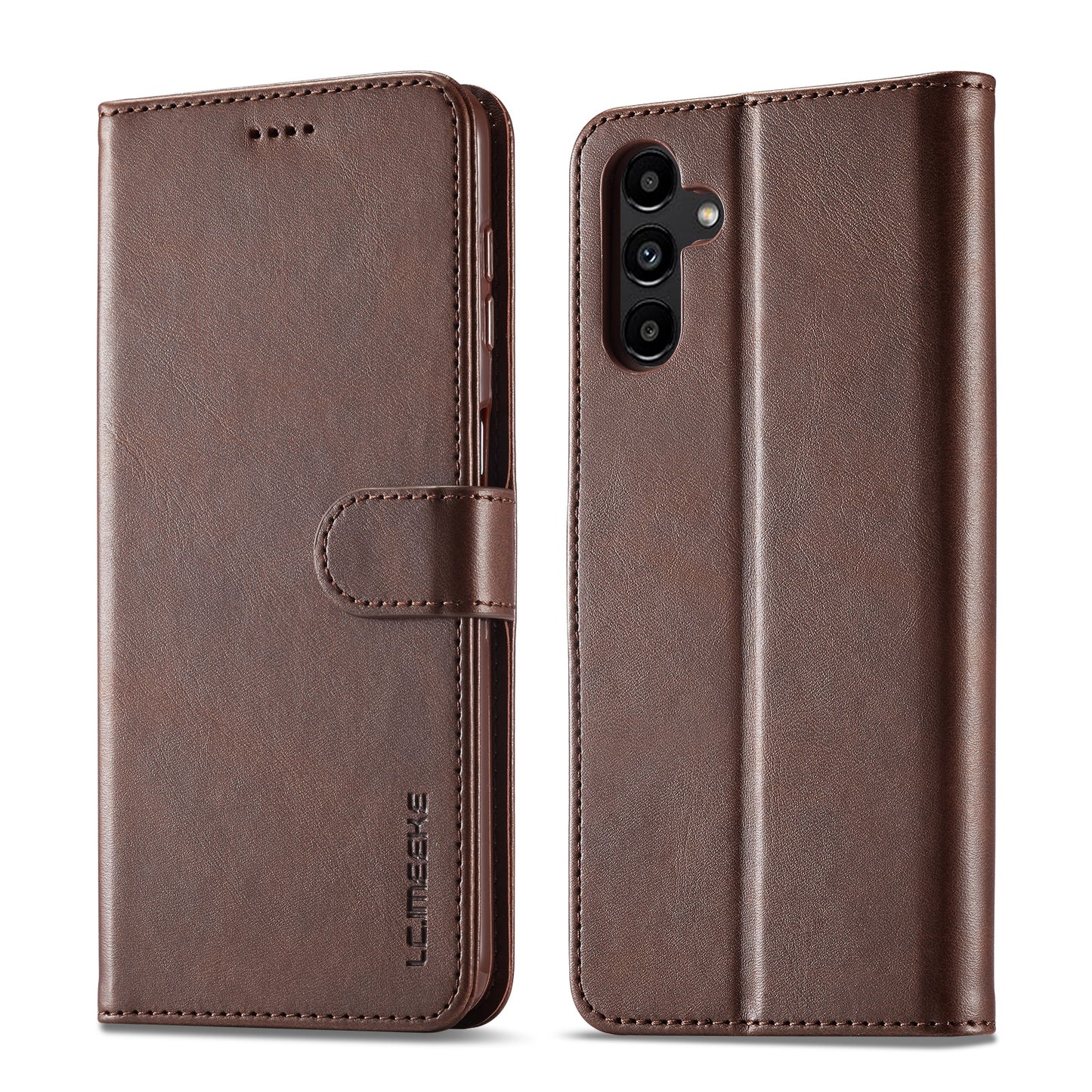 For Samsung Galaxy A35 5G Calf Texture Leather Case – Elegant & Durable Protection