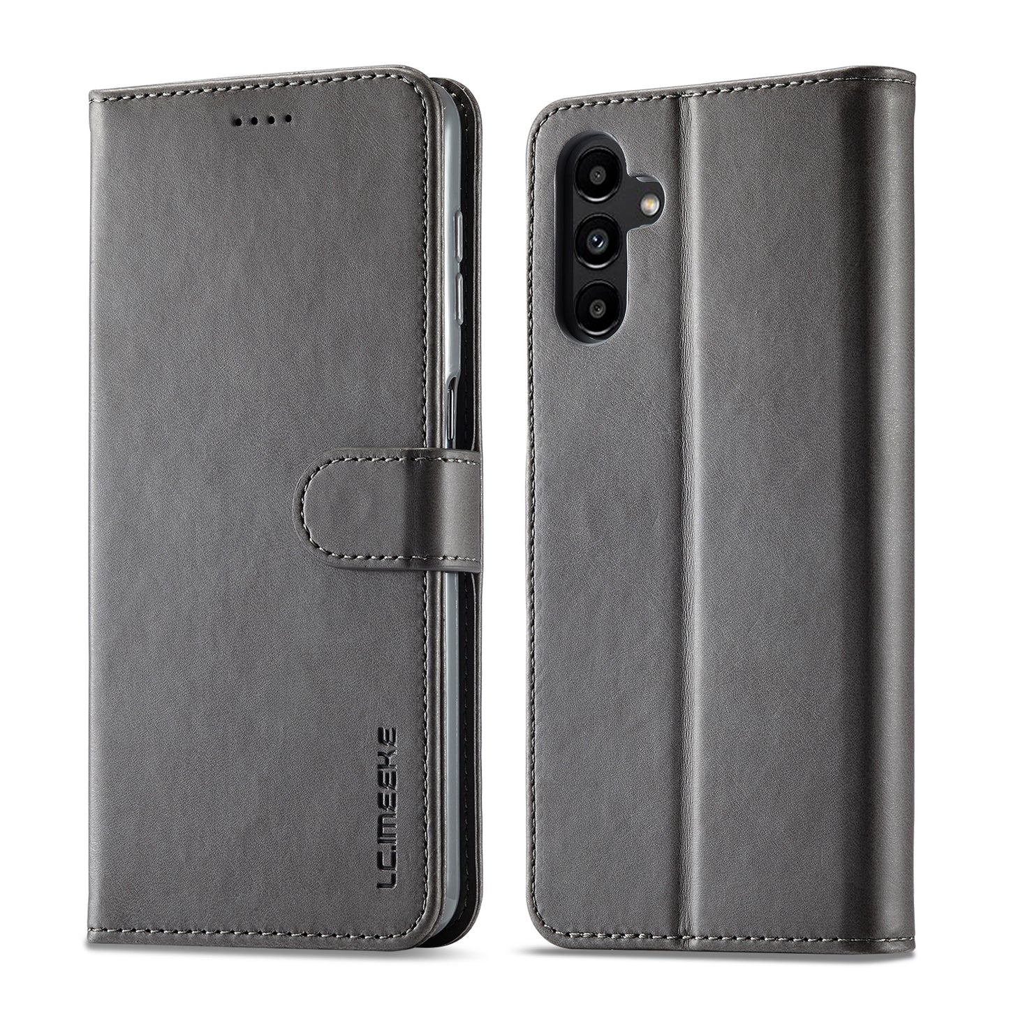 For Samsung Galaxy A55 5G Calf Texture Leather Case – Elegant & Durable Protection