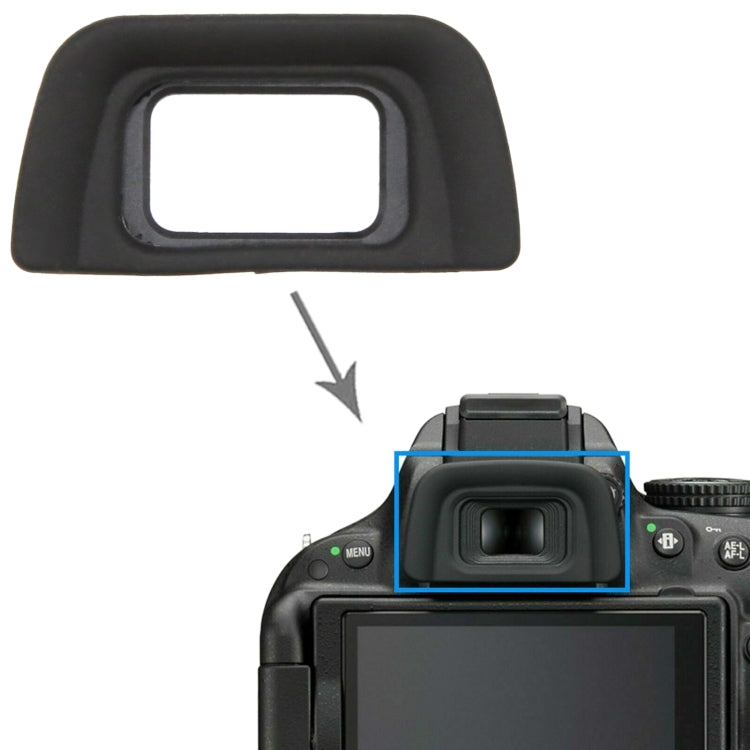 Replacement Eyecup for Nikon D3100 Camera Viewfinder - Compatible Eyepiece Repair Part