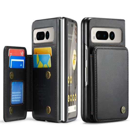 Google Pixel Fold Card Slots Holder RFID Anti-theft Phone Case