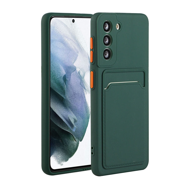 For Samsung Galaxy A55 Shockproof TPU Case with Card Holder - Durable & Lightweight Design