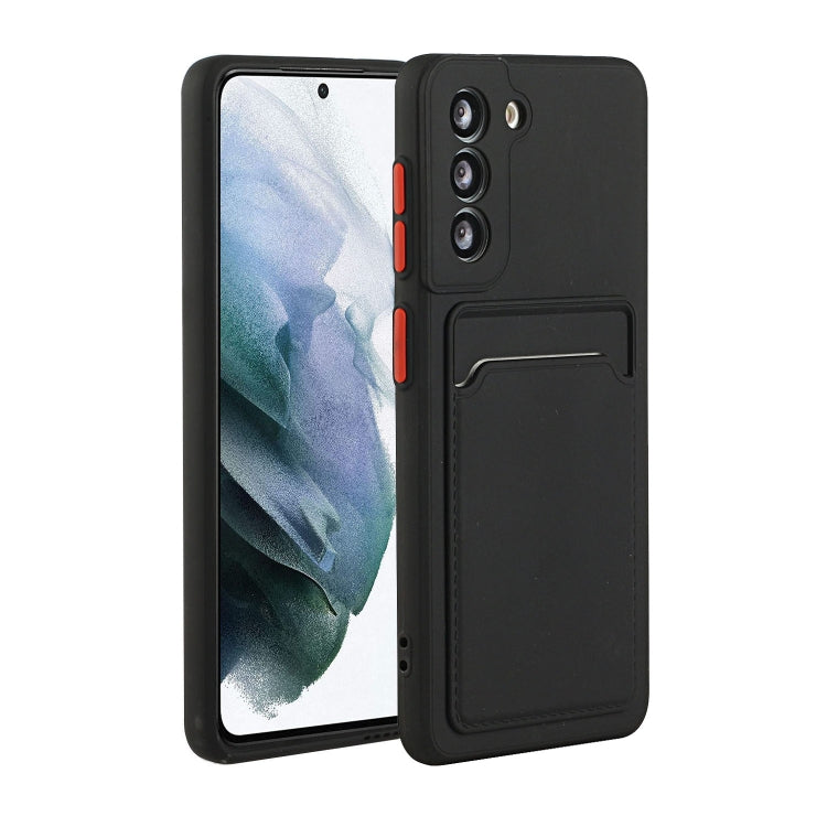 For Samsung Galaxy A55 Shockproof TPU Case with Card Holder - Durable & Lightweight Design