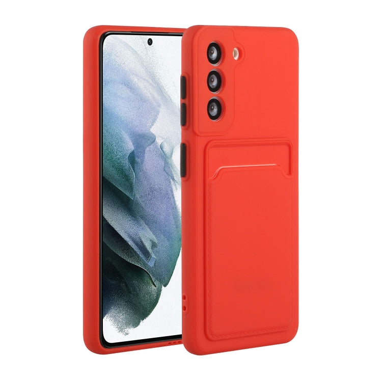 For Samsung Galaxy A55 Shockproof TPU Case with Card Holder - Durable & Lightweight Design