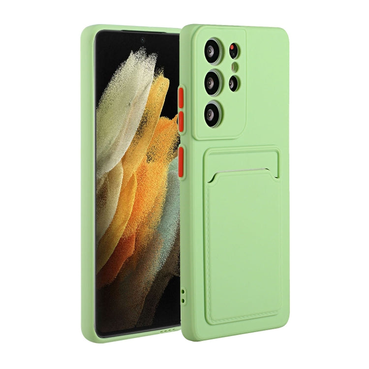 For Samsung Galaxy S24 Ultra Shockproof TPU Case with Card Holder - Durable & Lightweight Design