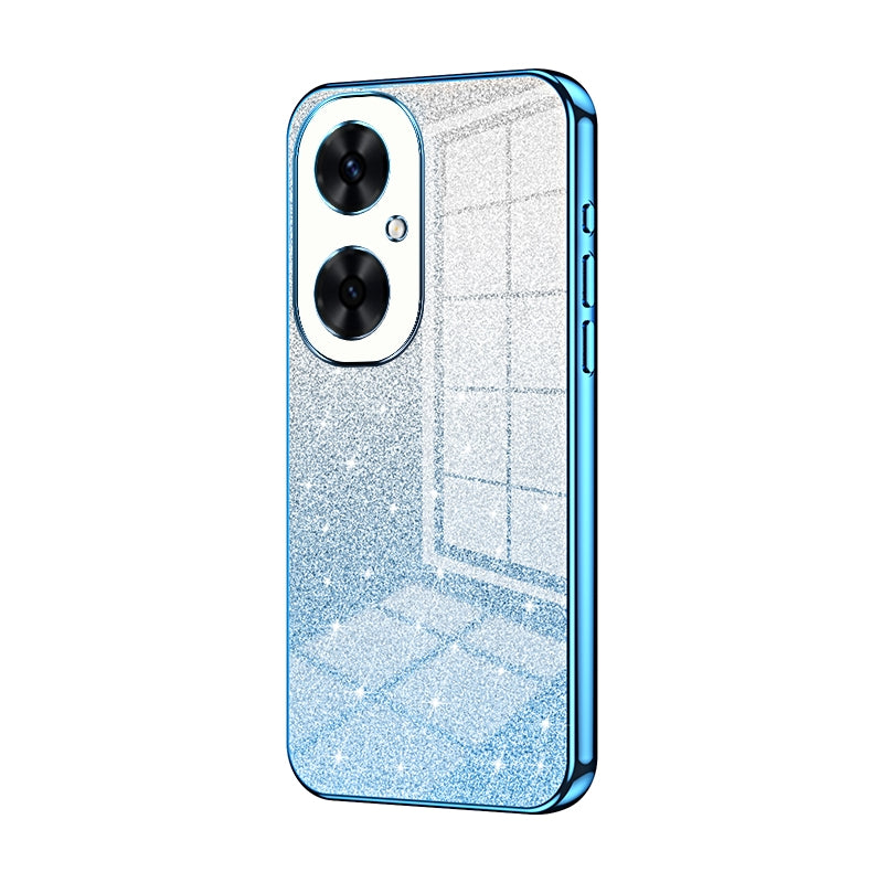 For Huawei Nova 11i Luxurious Electroplated Gradient Glitter Powder Case - Enhanced Lens Protection