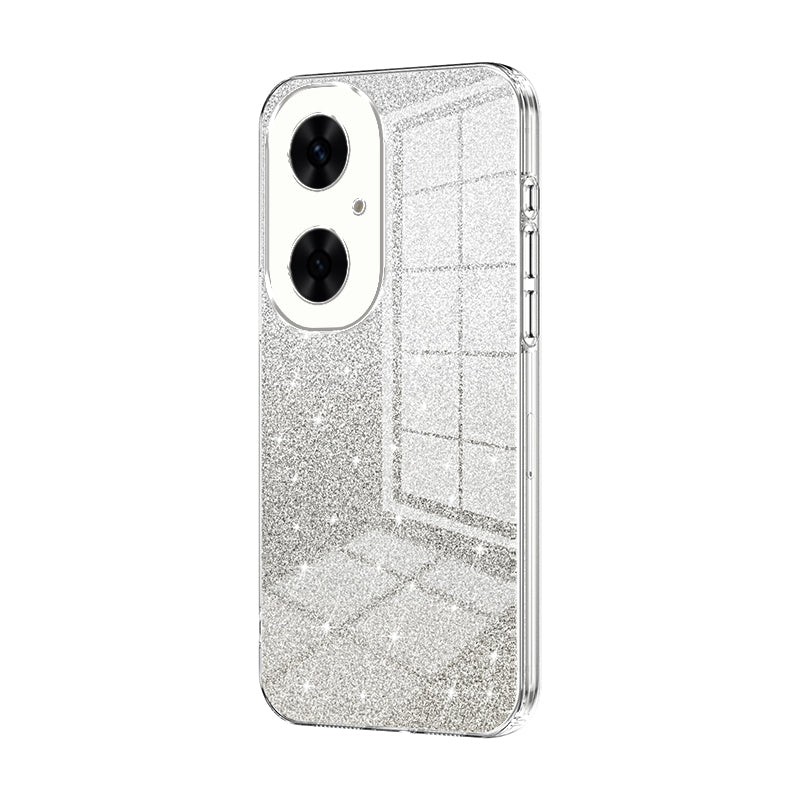 For Huawei Nova 11i Luxurious Electroplated Gradient Glitter Powder Case - Enhanced Lens Protection