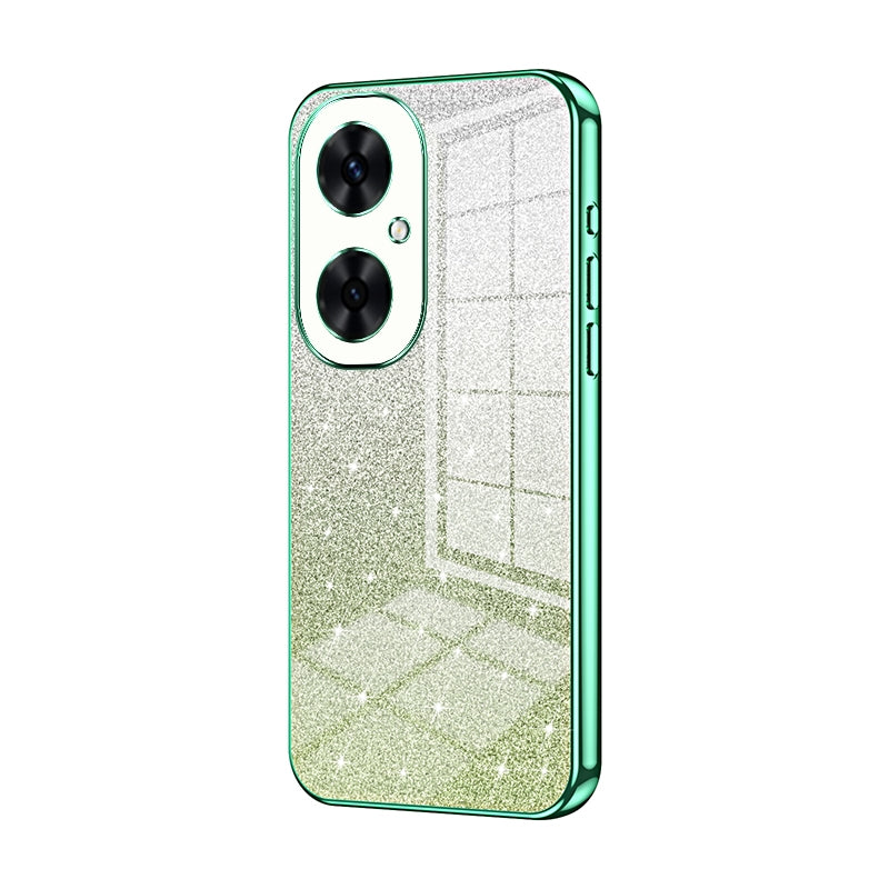 For Huawei Nova 11i Luxurious Electroplated Gradient Glitter Powder Case - Enhanced Lens Protection