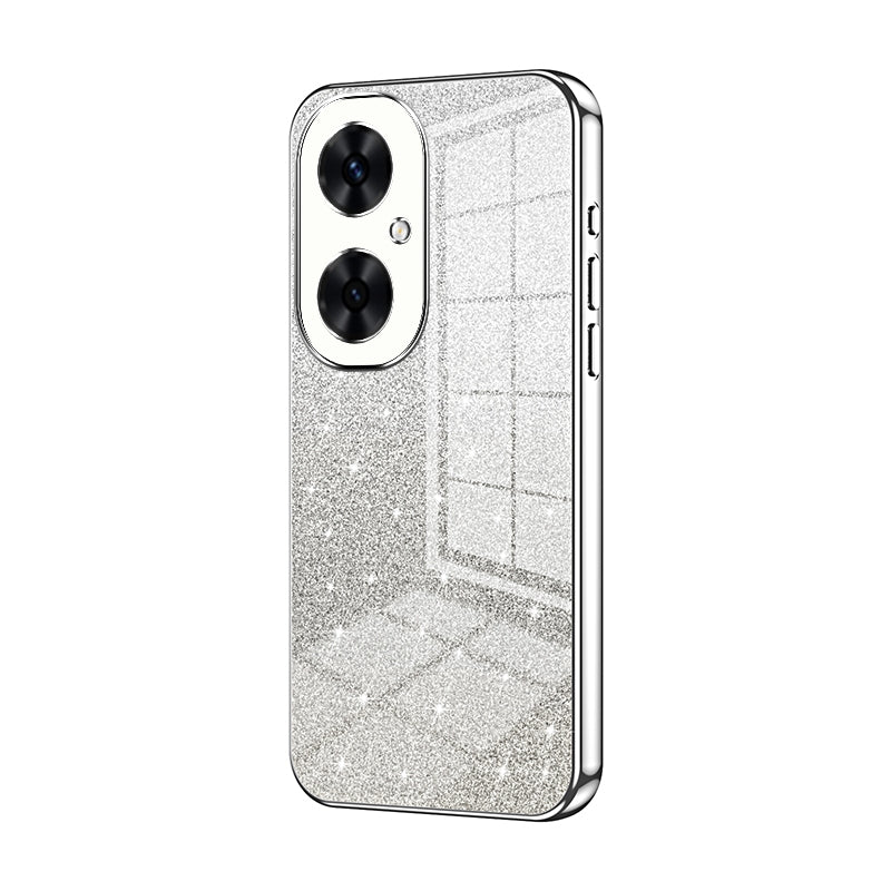 For Huawei Nova 11i Luxurious Electroplated Gradient Glitter Powder Case - Enhanced Lens Protection