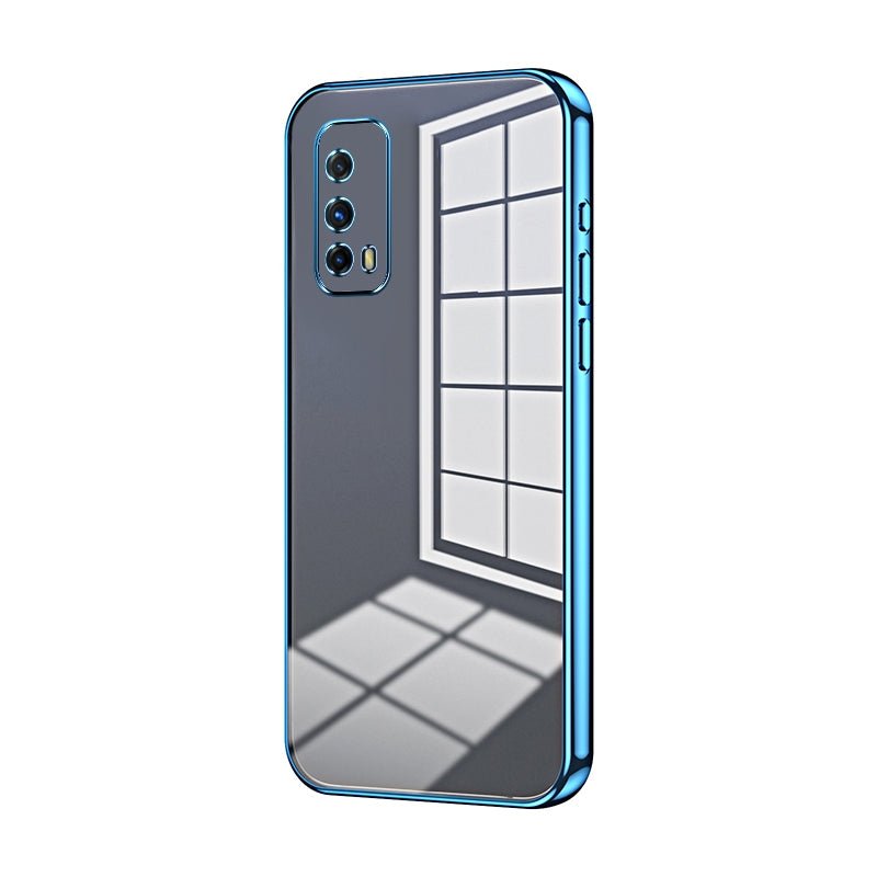 vivo iQOO Z1X Phone Case with Transparent Plating and Fine Hole Design: Crystal Clear & Scratch-Resistant
